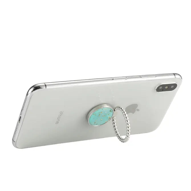 LAX Laurel Ring Holder Kick-Stand - Turquoise