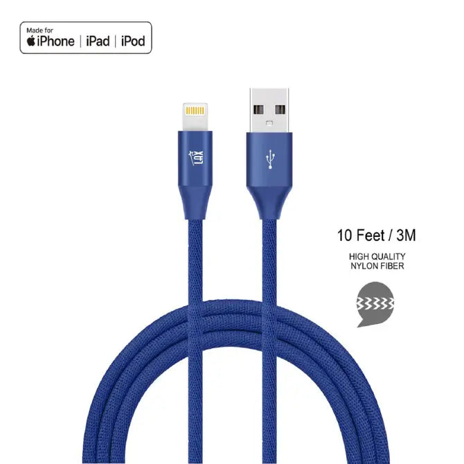 LAX Apple MFi Certified Iphone Cables-4 feet