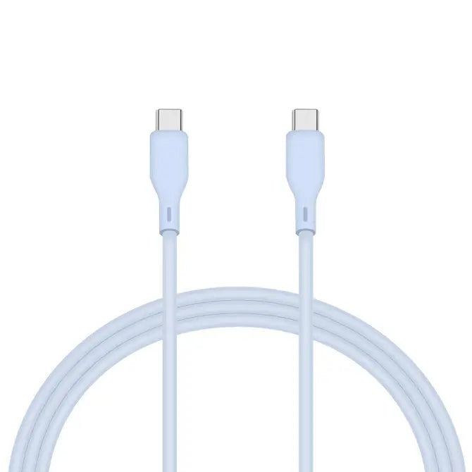 USB-C to USB-C Charger Jelly Cables- 4ft