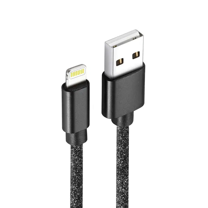 Apple MFi Certified Glitter Iphone Cable - 10 Feet