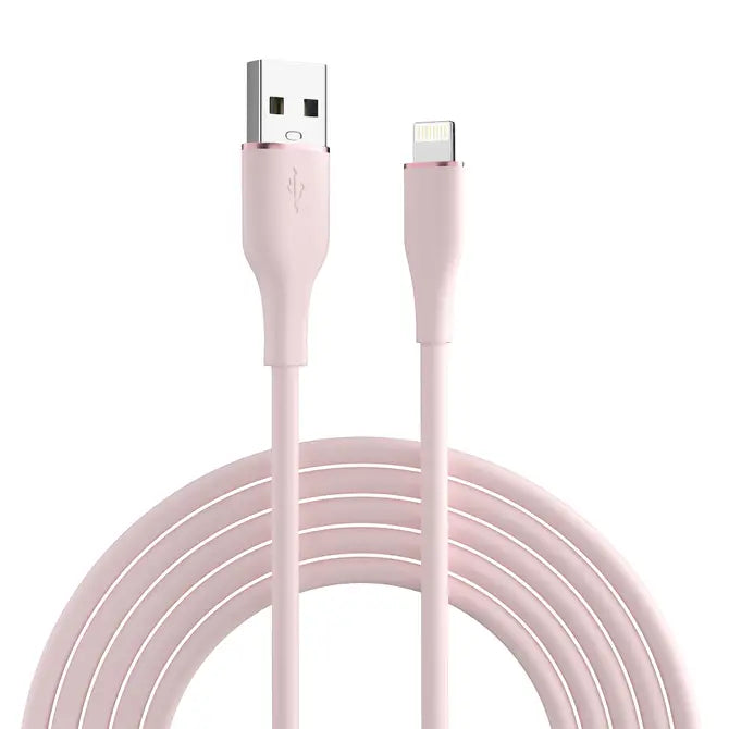 LAX Apple MFi Certified Jelly Iphone Cable- 4 Feet