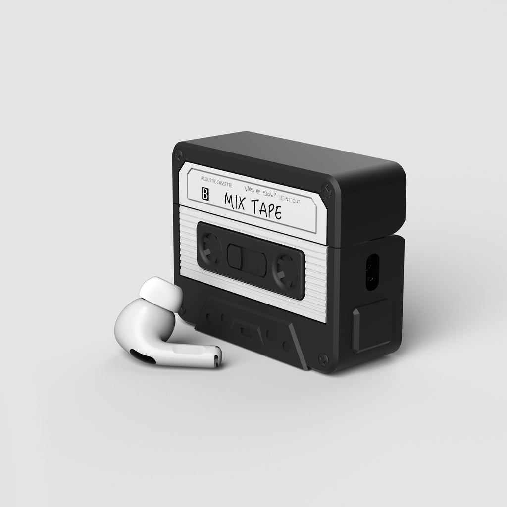 AirPods Pro Case - Cassette Mix Tape - Red