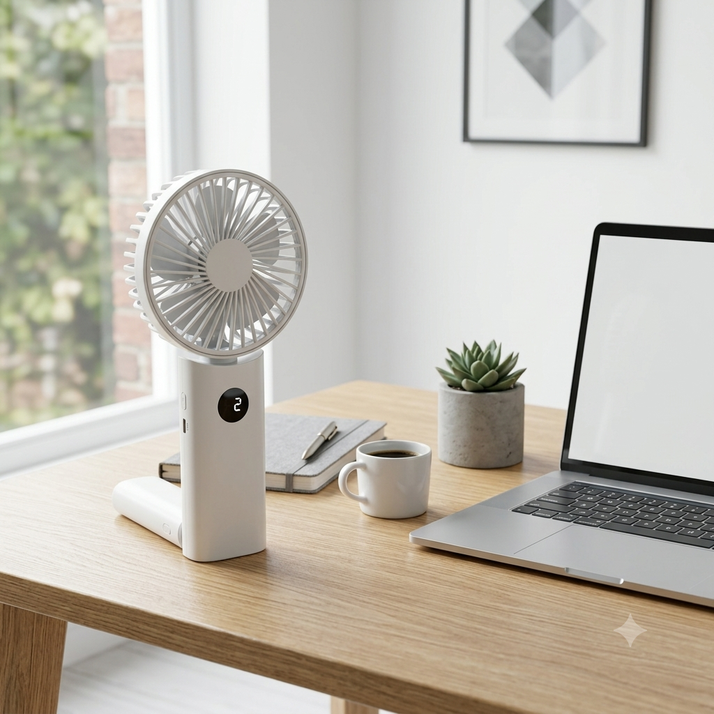 Rechargeable Portable Foldable Fans | Handheld Fans | Travel-Friendly