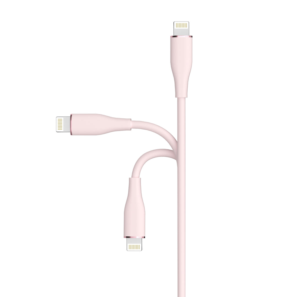 LAX Apple MFi Certified Jelly Iphone Cable - 10 Feet