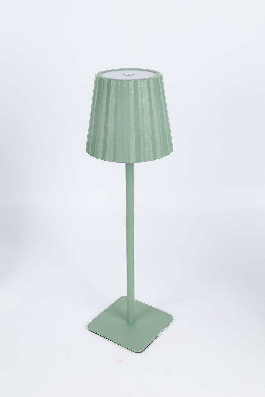 Fluted LED Touch Lamp – Dimmable, USB-C Rechargeable