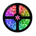 Smart Home Sound Activated Multi-Color LED Light Strip with Remote - 30 Feet