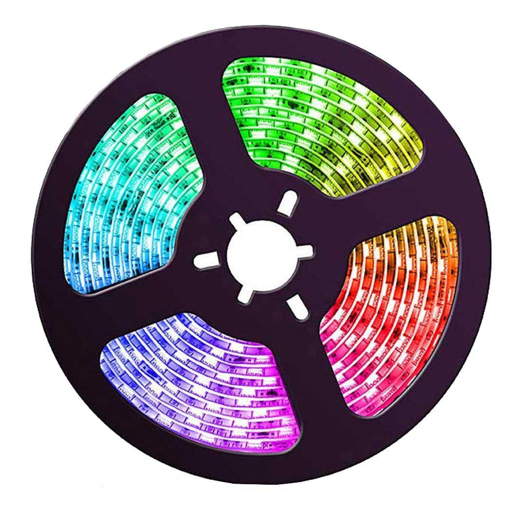 Smart Home Sound Activated Multi-Color LED Light Strip