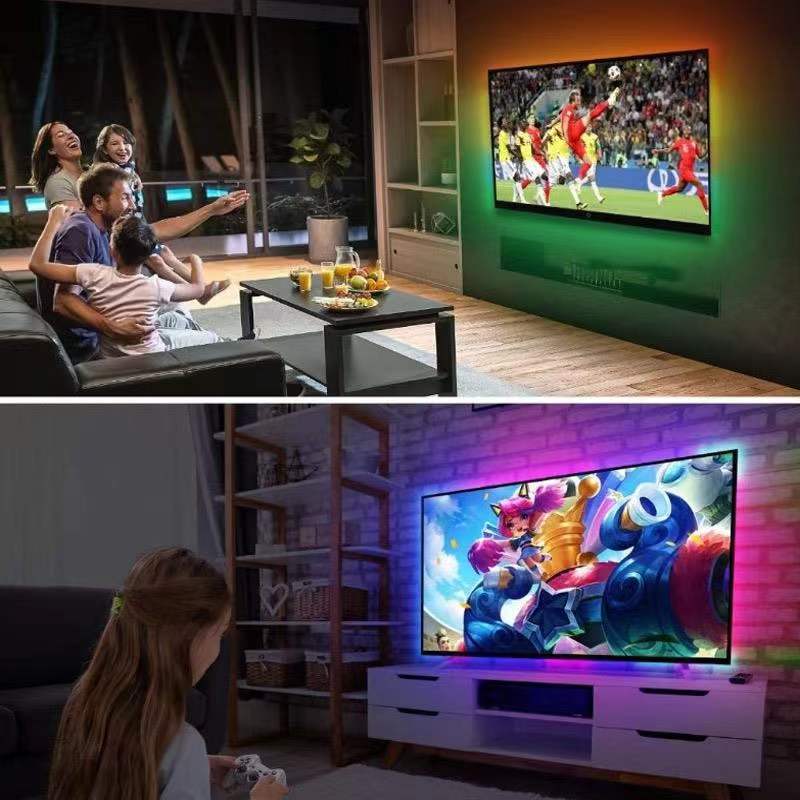 Smart Home Sound Activated Multi-Color LED Light Strip