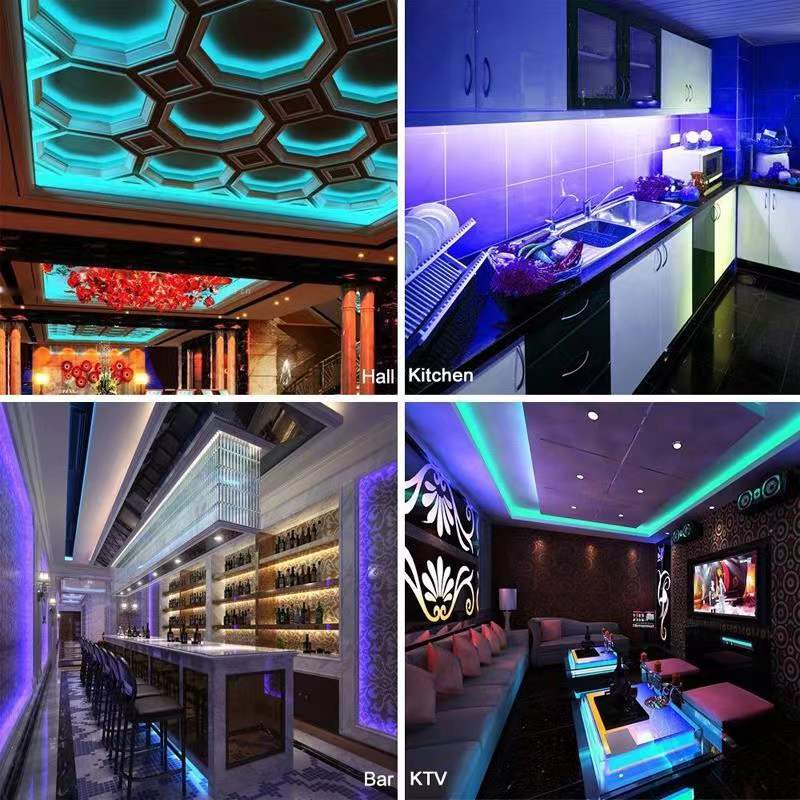 Smart Home Sound Activated Multi-Color LED Light Strip