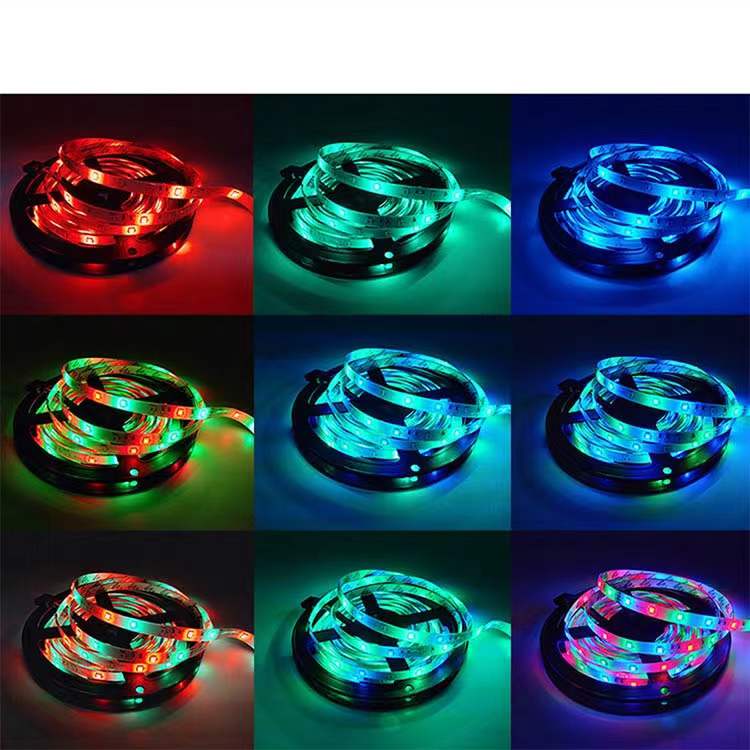 Smart Home Sound Activated Multi-Color LED Light Strip
