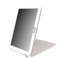 Rechargeable Foldable LED Vanity Travel Mirror – Touch Dimming, 3 Colour Lights