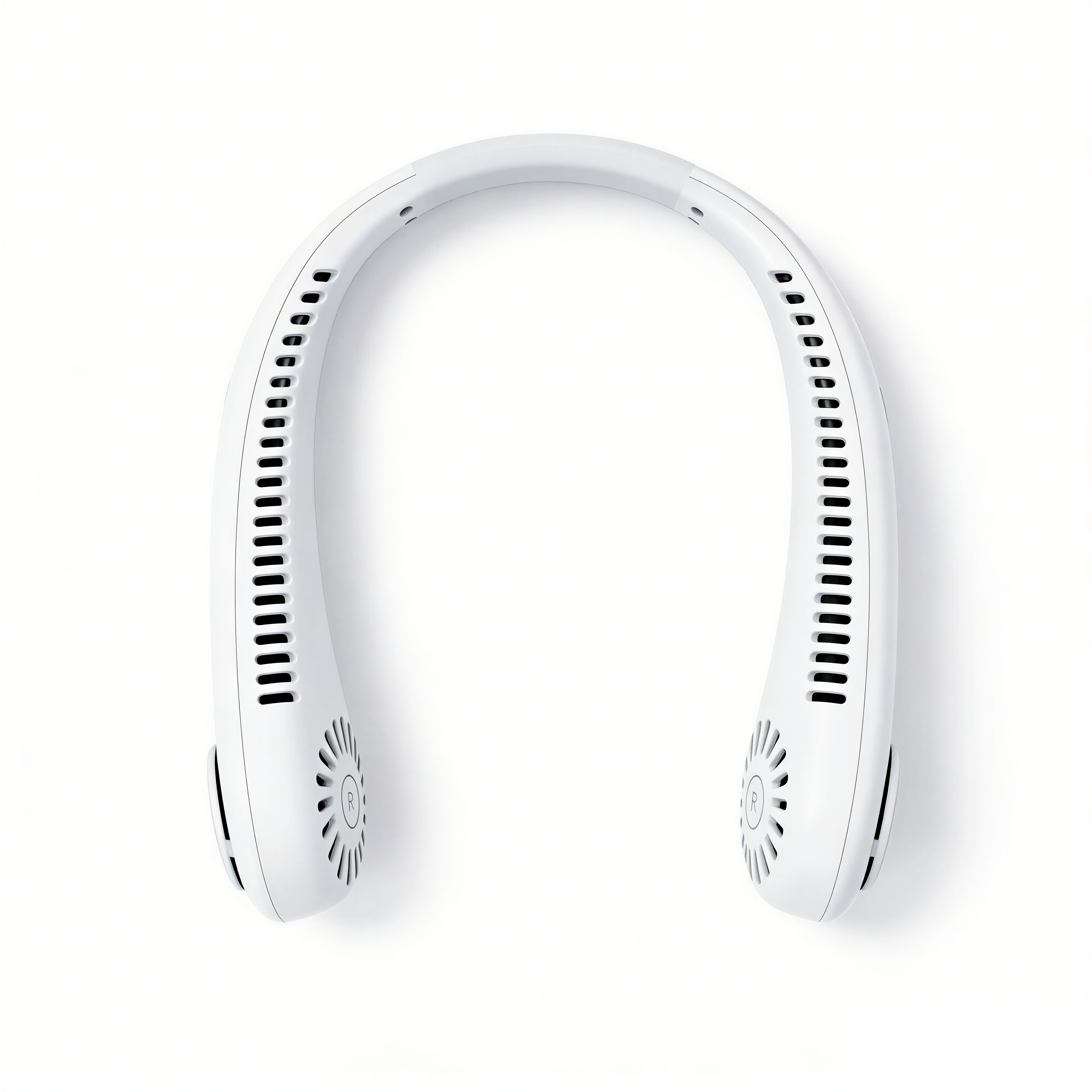 Portable Neck Fan – Rechargeable Hands-Free Wearable Fan (Lightweight & Quiet)