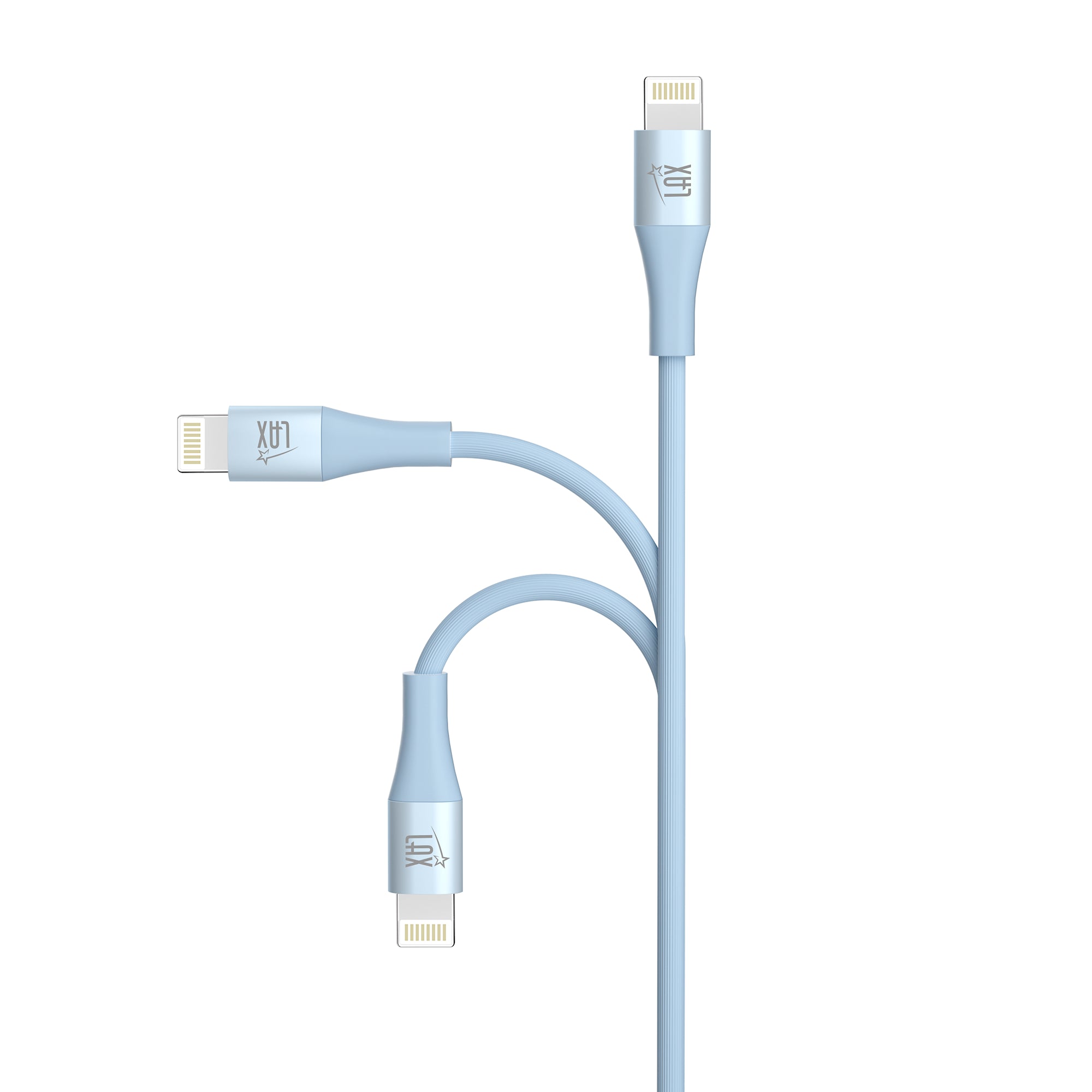 LAX Apple Fast Charging MFi Linear Iphone Cables 4 Feet and 10 Feet