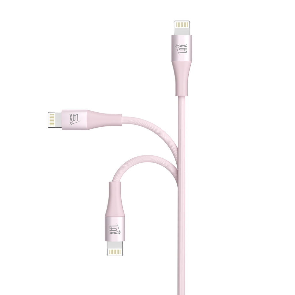 LAX Apple Fast Charging MFi Linear Iphone Cables 4 Feet and 10 Feet