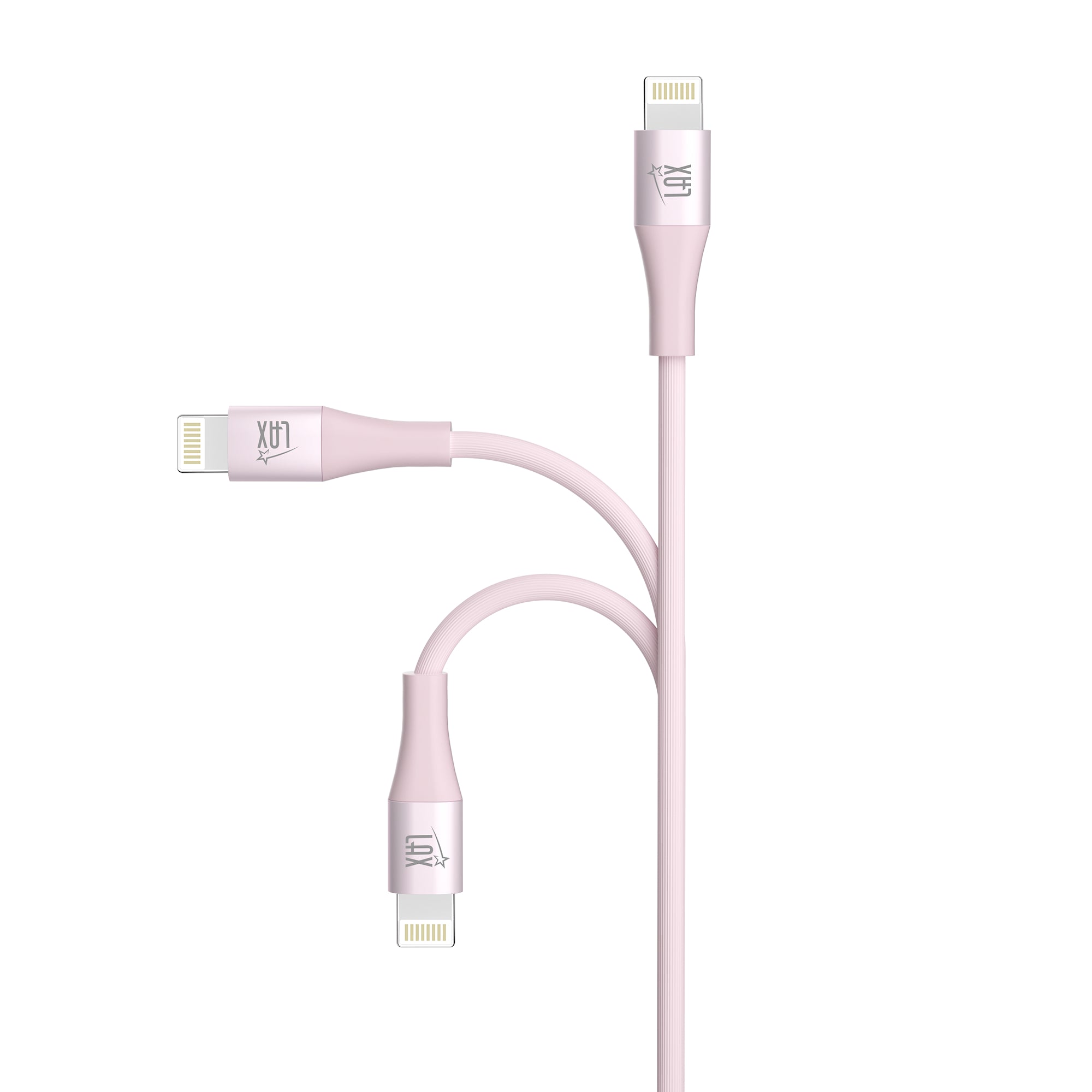 LAX Apple Fast Charging MFi Linear Iphone Cables 4 Feet and 10 Feet