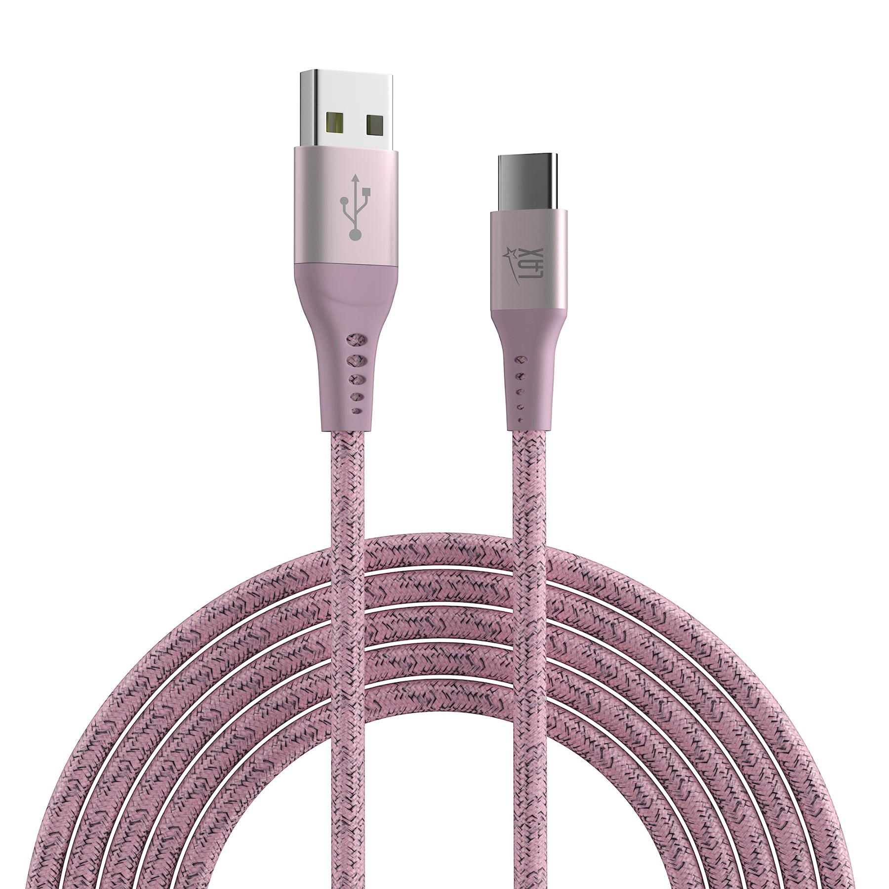 Lax Gadgets Lace USB Type-C Cables-10 Feet