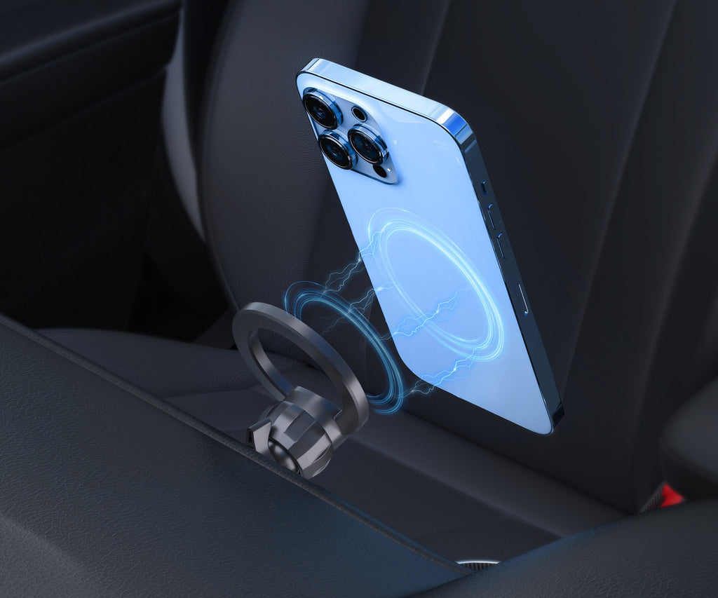 MagSafe Compatible 2-in-1 Dashboard and Air Vent Wireless Charging Mount