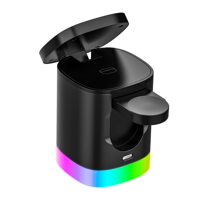 LAX 3-in-1 MagSafe Compatible Compact Wireless Charging Station