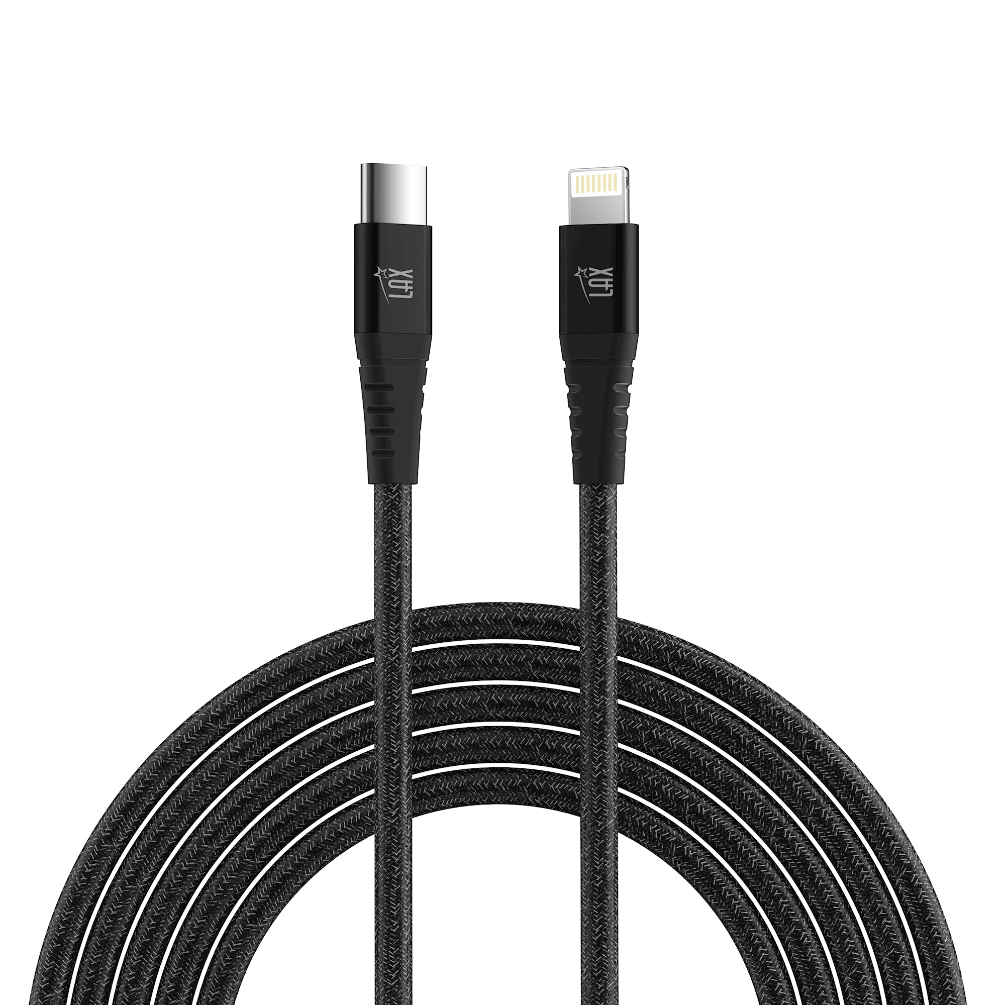 Rapid Charging MFi USB-C to Iphone Lace Cables-4 Feet