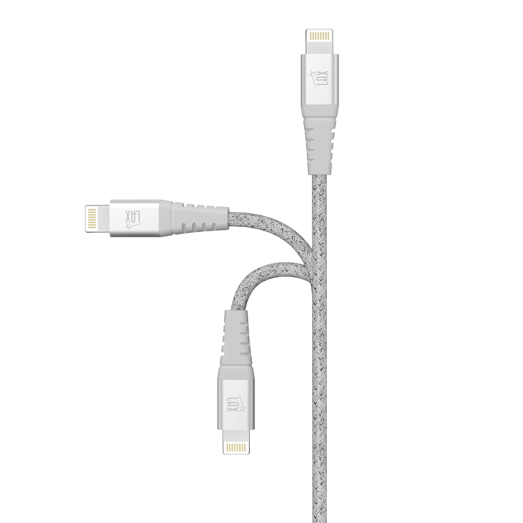 LAX Apple MFi USB-C to Iphone Cables 10 Feet Lace Cables