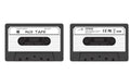 5000mAh Power Bank, Cassette-Style, Portable Charger