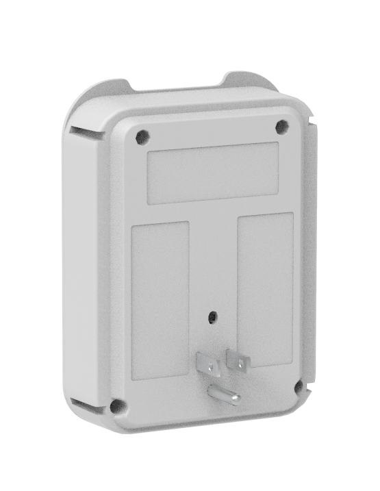 2-Pack Surge Protector 6 Wall Outlets and 2 USB Ports - Black & White