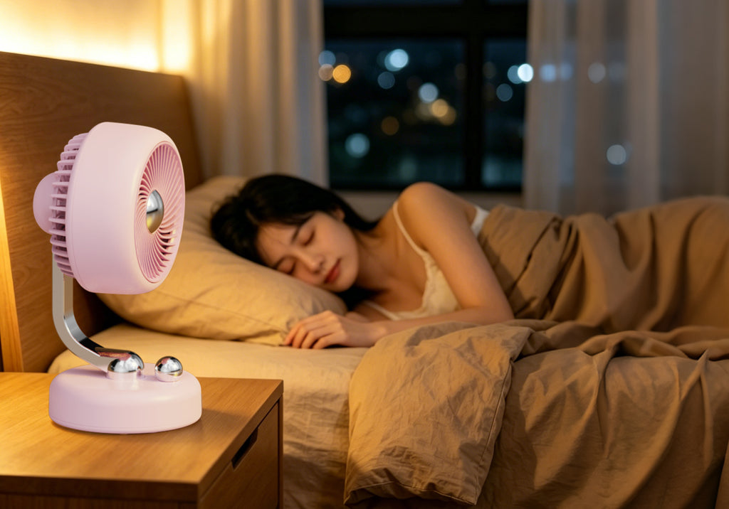 Orbit Variable Speed Classic Desk Fan | Handheld Fan