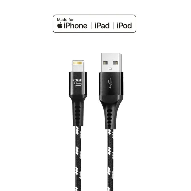 LAX Apple MFi Certified Iphone Cables - 4ft
