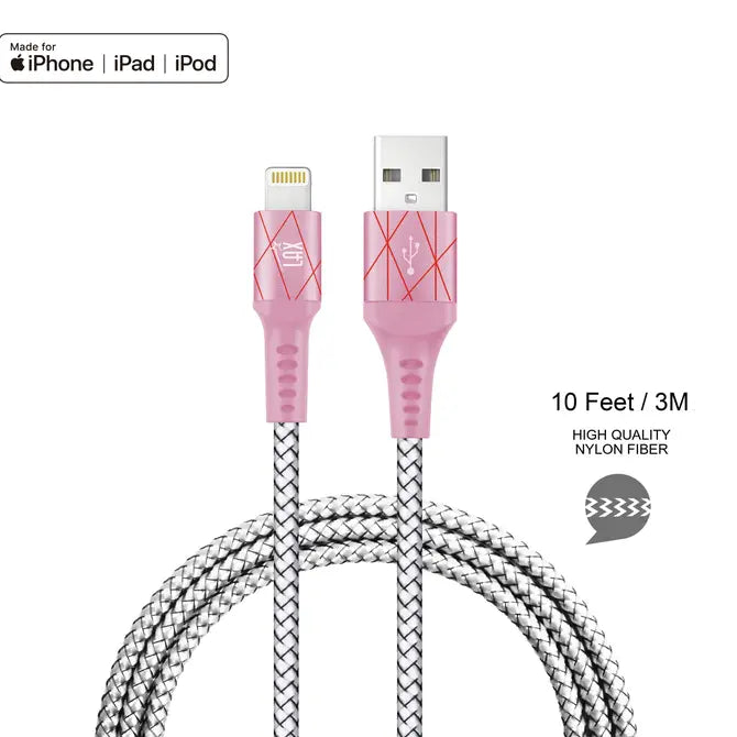 LAX Apple MFi Certified Iphone Cables - 4ft