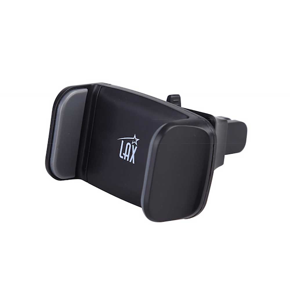 LAX Pro Grip Phone Holder Car Mount for AC Air Vent - Black