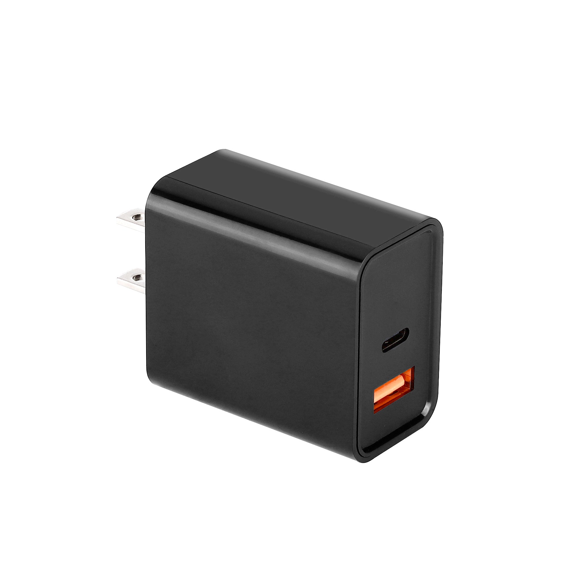 Bundle 2-Port 20W USB-C Wall Charger with USB-C to Iphone Cable