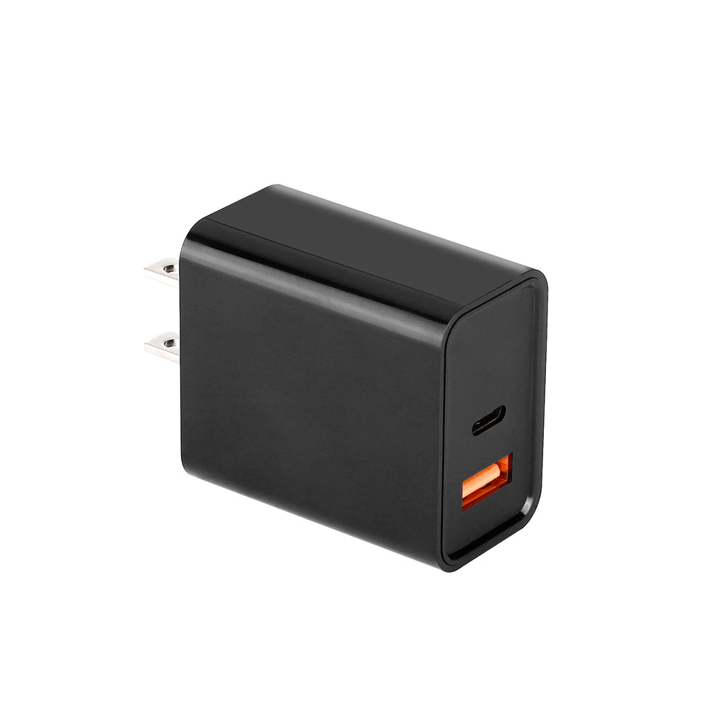 Bundle 2-Port USB Wall Charger with Iphone Cable