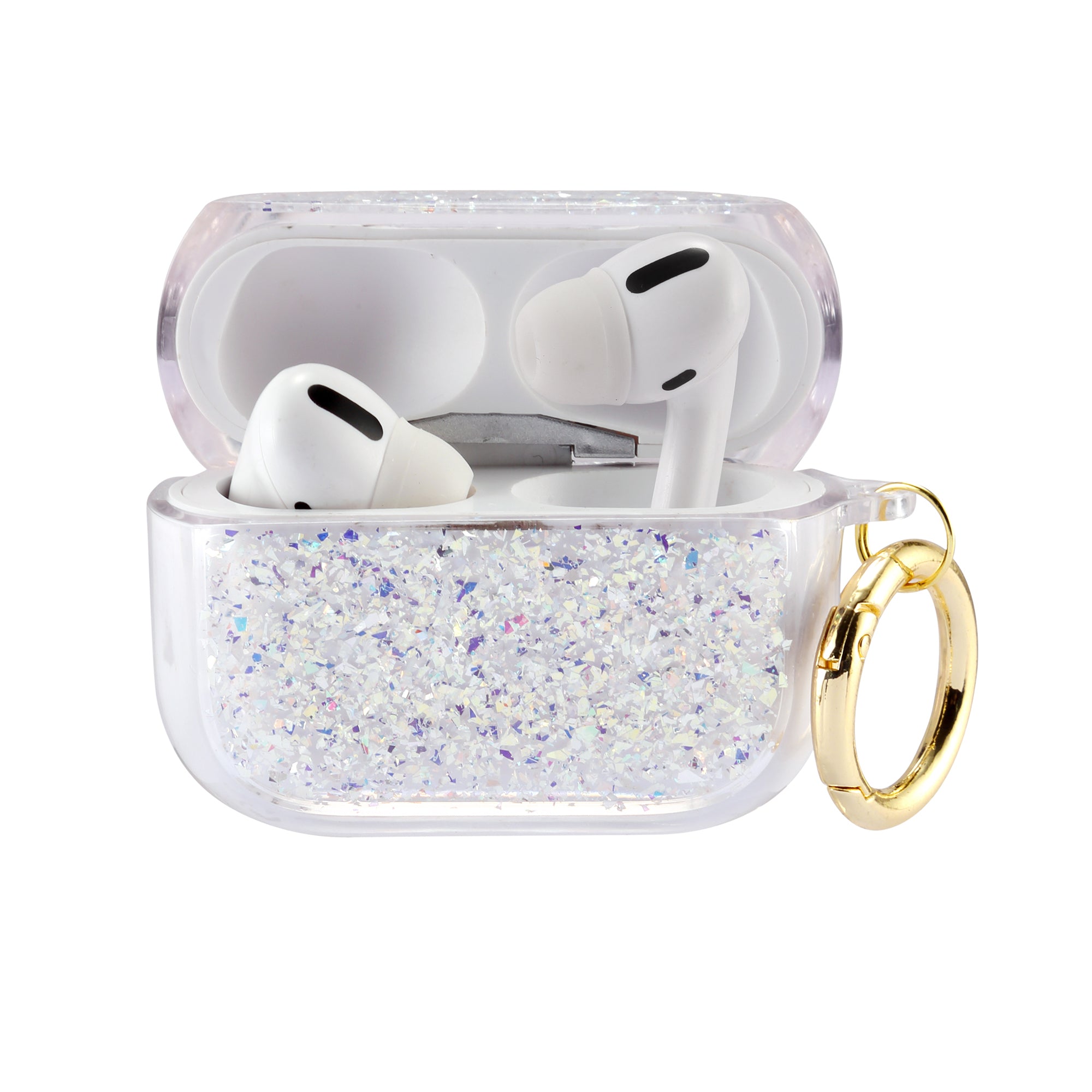 AirPods 1 & 2 Case Cover with Keychain Carabiner