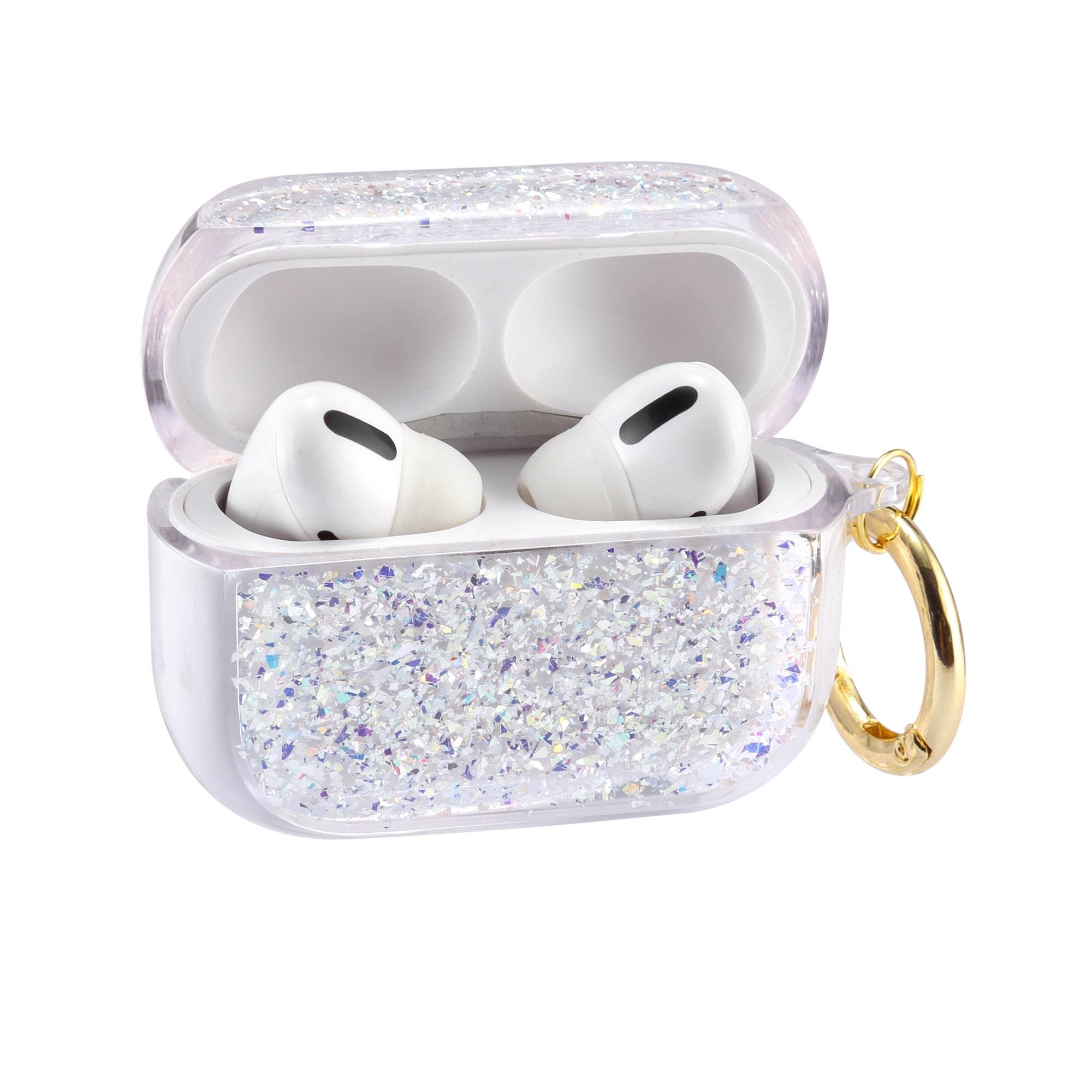 AirPods 1 & 2 Case Cover with Keychain Carabiner