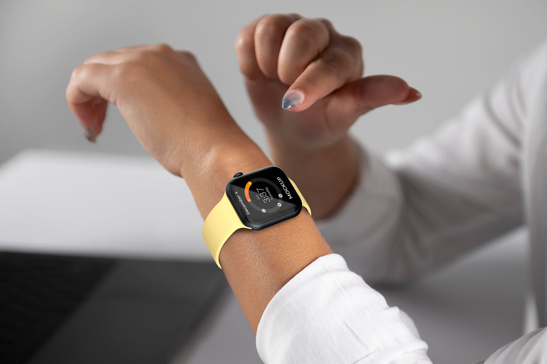 LAX Apple Watch Dual Clasp Silicone Bands