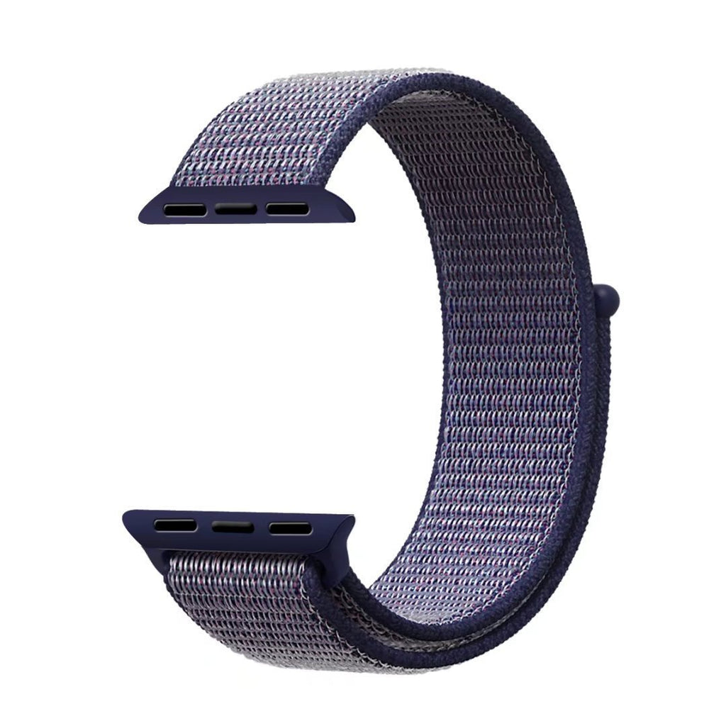 Breathable Nylon Sport Loop Band (Adjustable Velcro) for Apple Watch Series 1/2/3 Sport, Edition