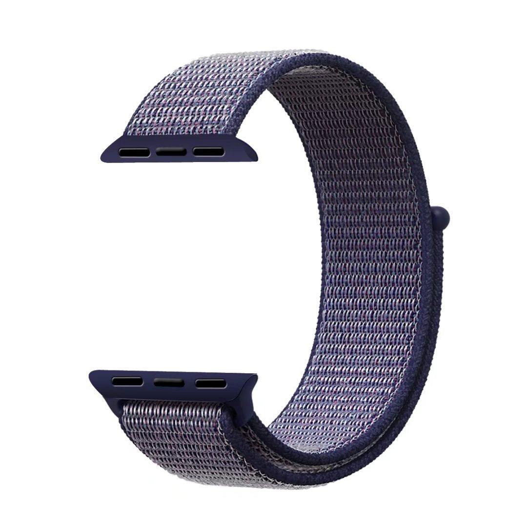 Breathable Nylon Sport Loop Band (Adjustable Velcro) for Apple Watch Series 1/2/3 Sport, Edition