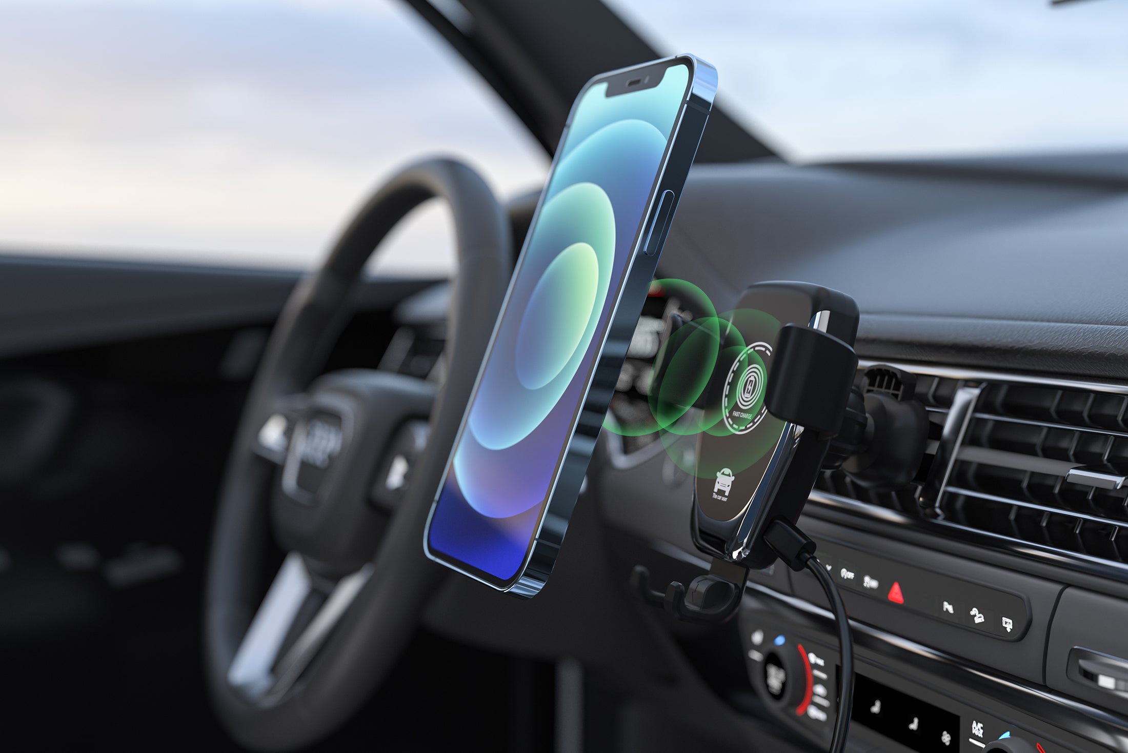 Car 15W Cradle Mount