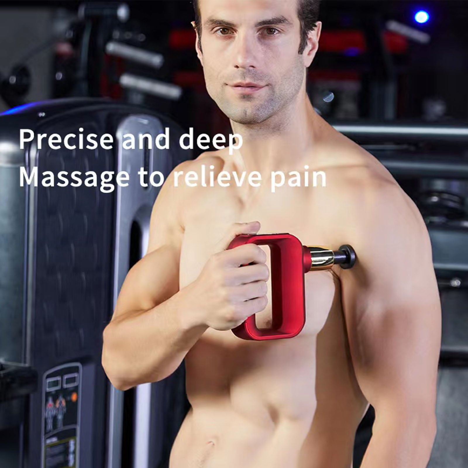 LAX Deluxe Handheld Deep Tissue Percussion Muscle Massager