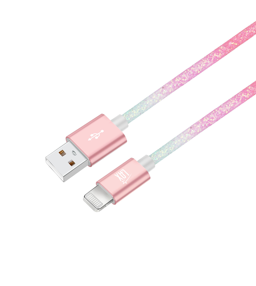 Apple MFi Certified Glitter Iphone Cable - 10 Feet
