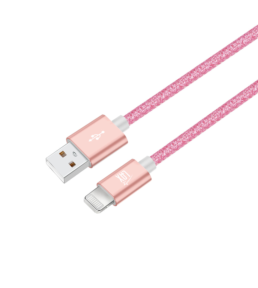 Apple MFi Certified Glitter Iphone Cable - 10 Feet