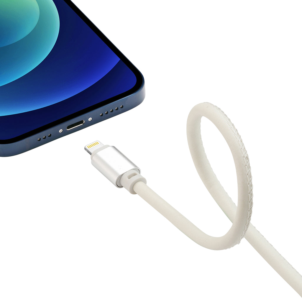 Glow in the Dark Apple MFi Certified USB to Iphone Cable (10 Feet)