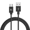 USB-C to USB-A Braided Cable for Smartphones 10 Feet