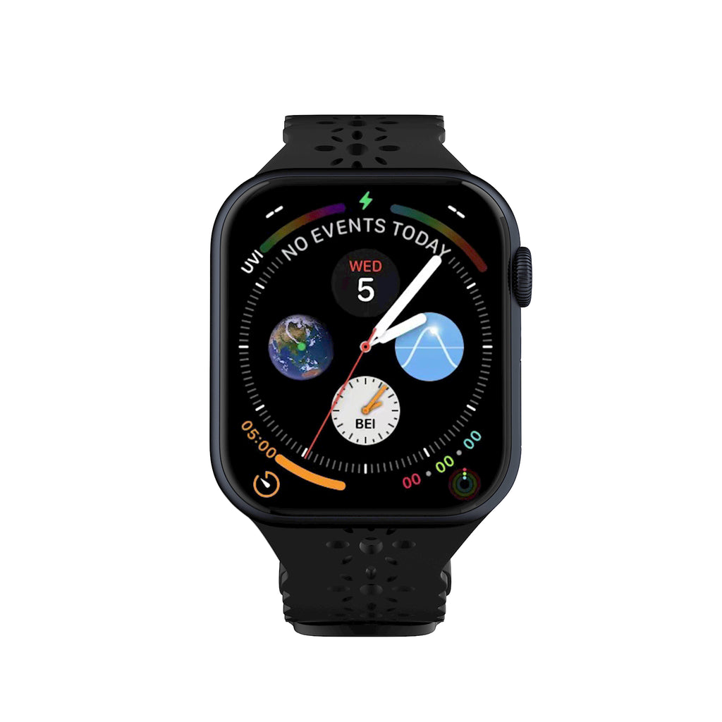 LAX Apple Watch Lace Silicone Band 38mm / 40mm / 41mm White