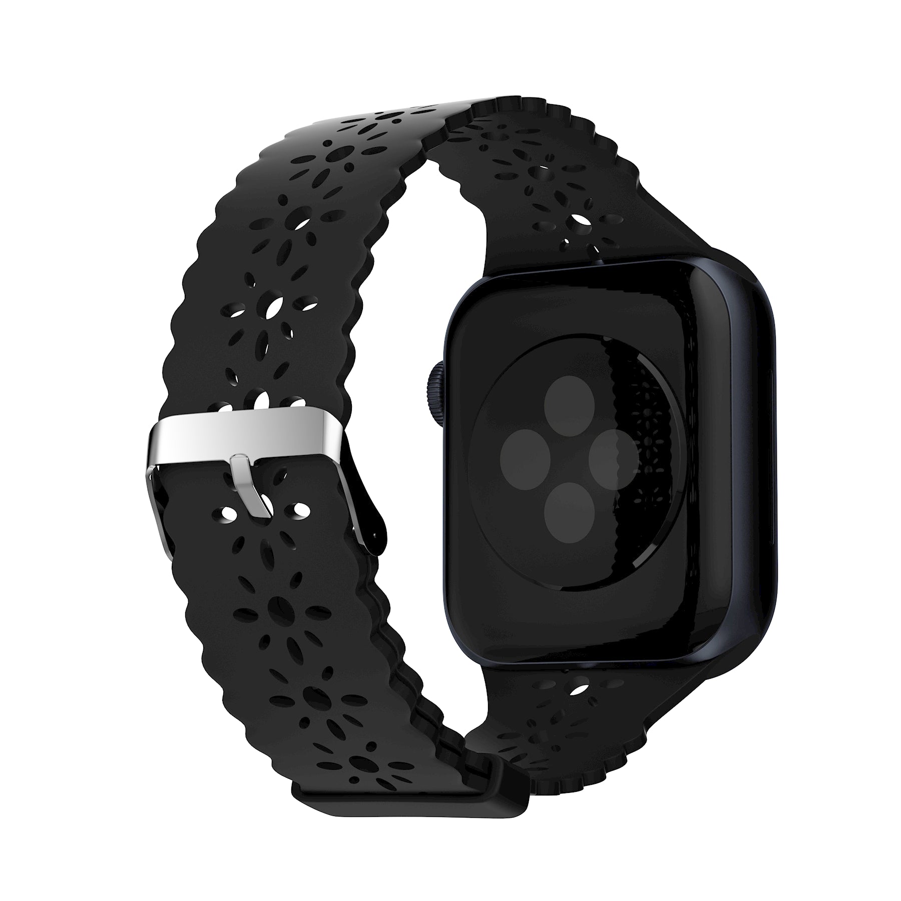 LAX Apple Watch Lace Silicone Band 38mm / 40mm / 41mm White