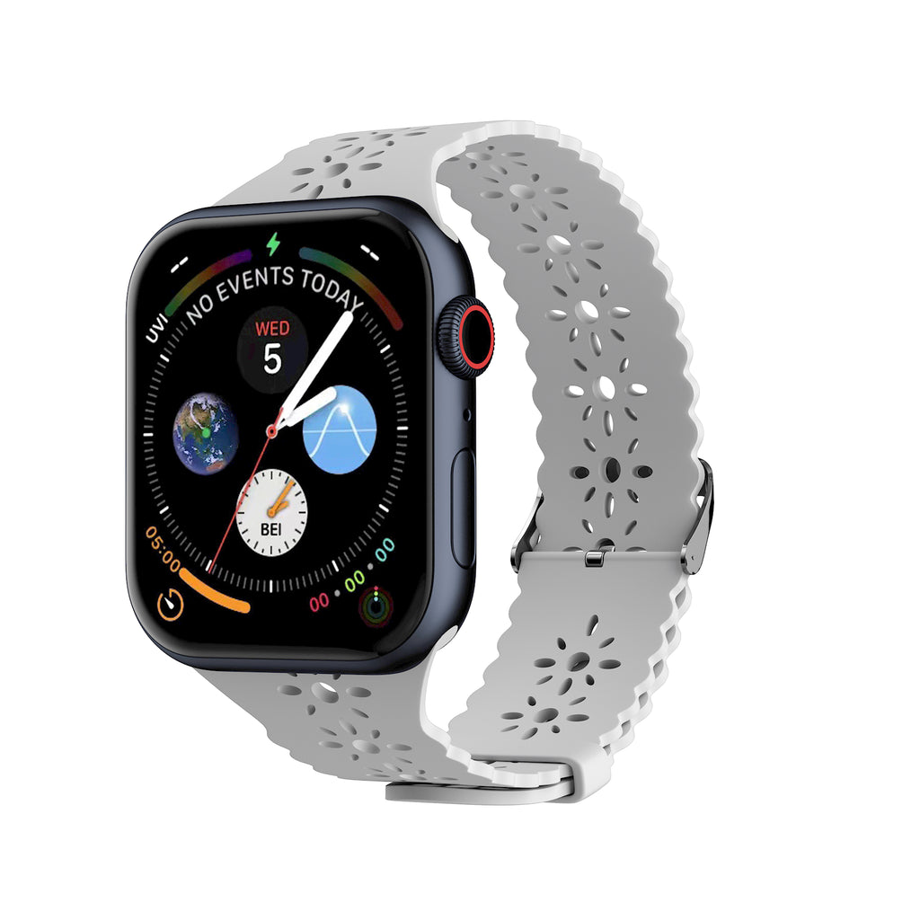 LAX Apple Watch Lace Silicone Bands