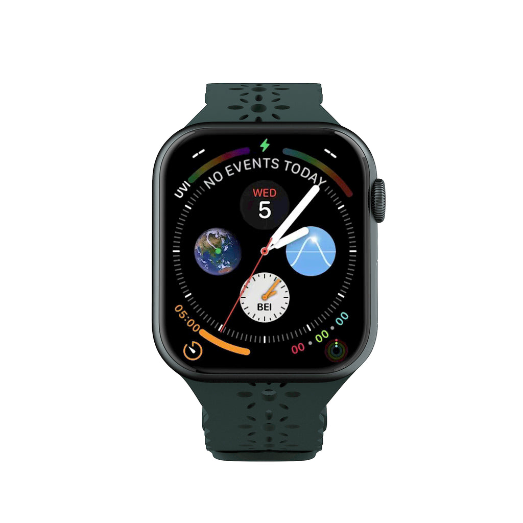 LAX Apple Watch Lace Silicone Band 38mm / 40mm / 41mm White