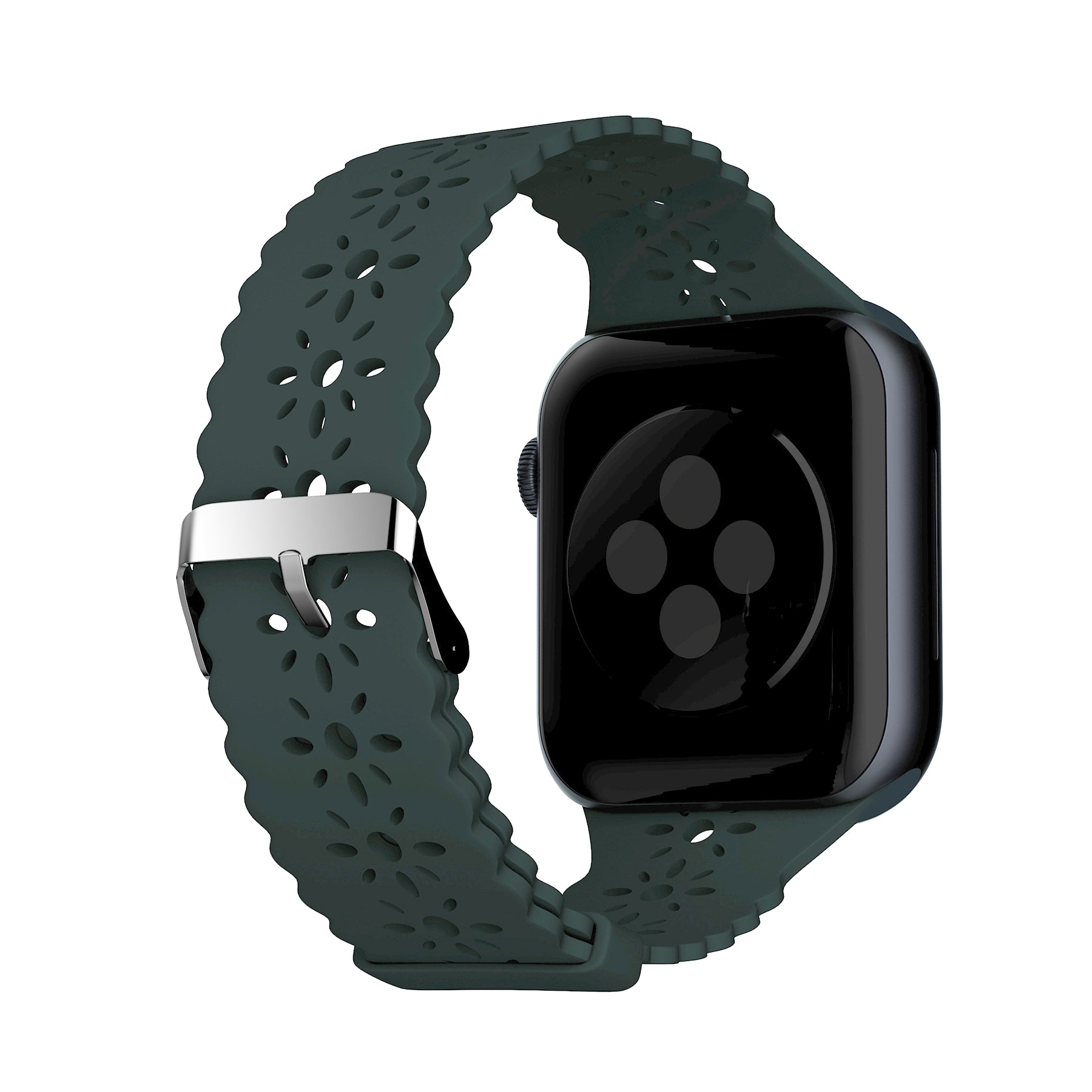 LAX Apple Watch Lace Silicone Band 38mm / 40mm / 41mm White