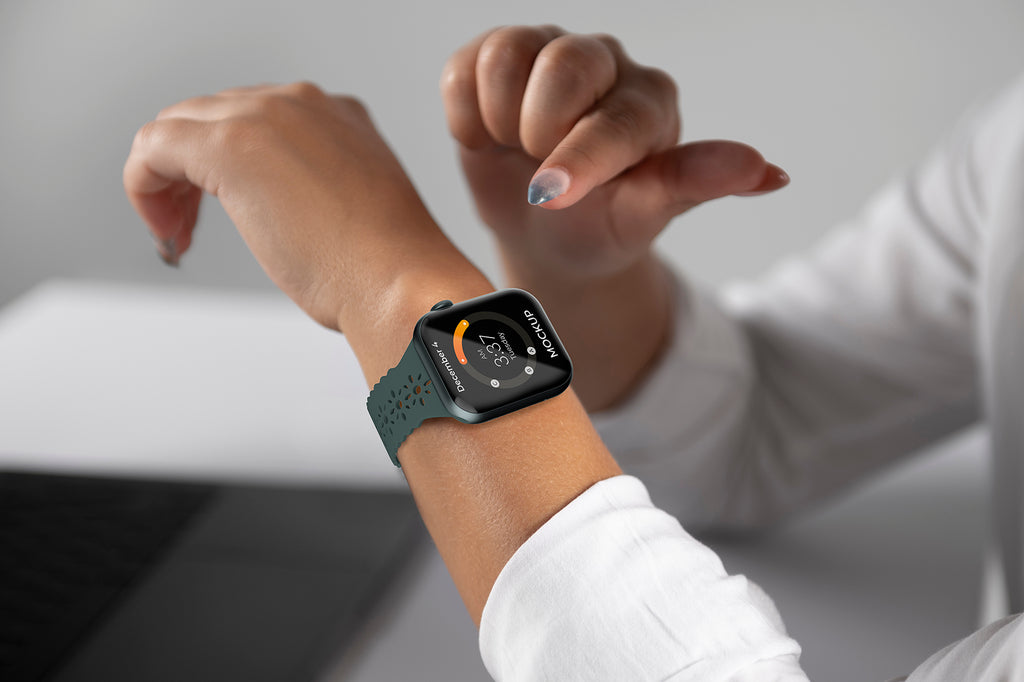 LAX Apple Watch Lace Silicone Bands