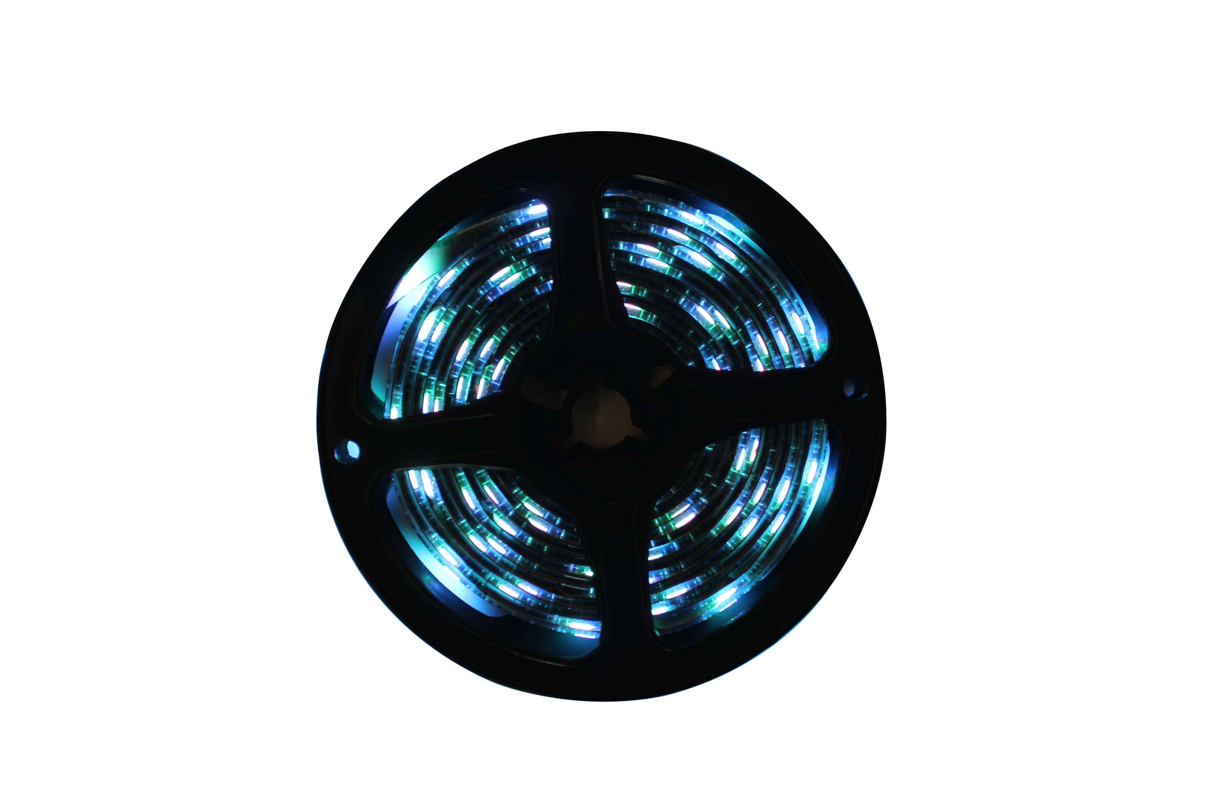 Smart Home Sound Activated Multi-Color LED Light Strip with Remote (2 Pack)